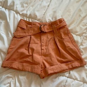 high waisted shorts